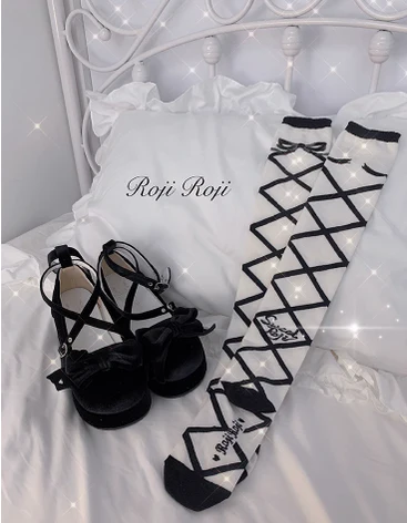 Sweet Lolita Cotton Mid-Calf Socks - Image 9