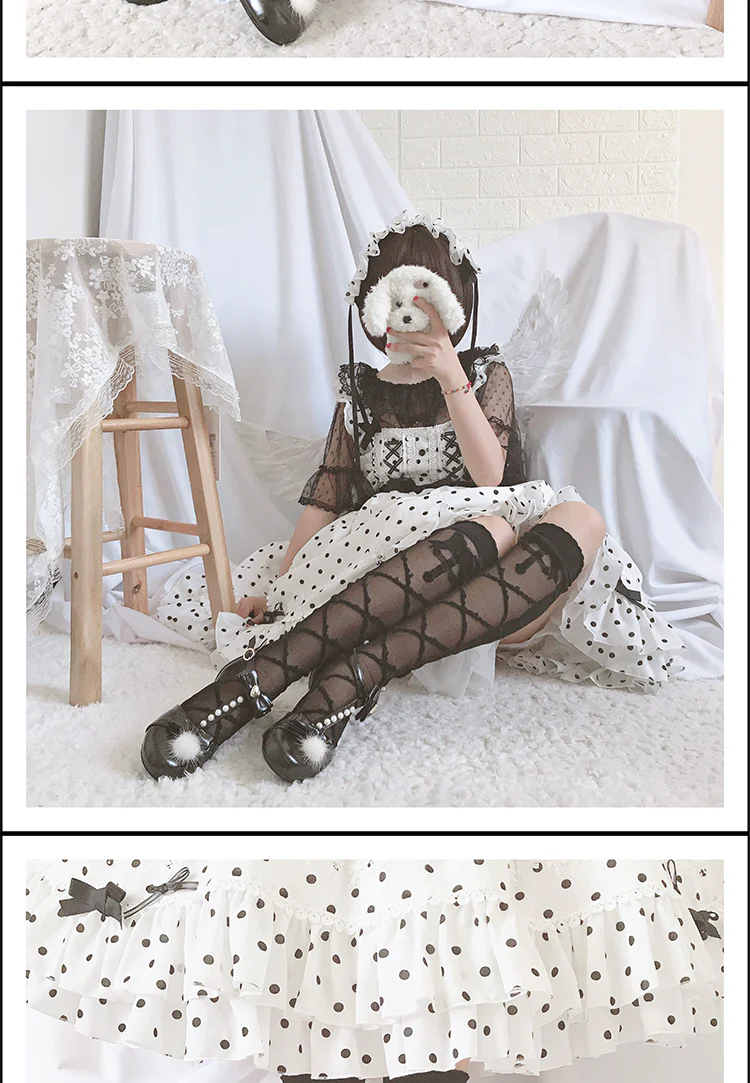 Thorn Kiss - Lolita Thigh Stockings Lolita Pantyhose - Image 15