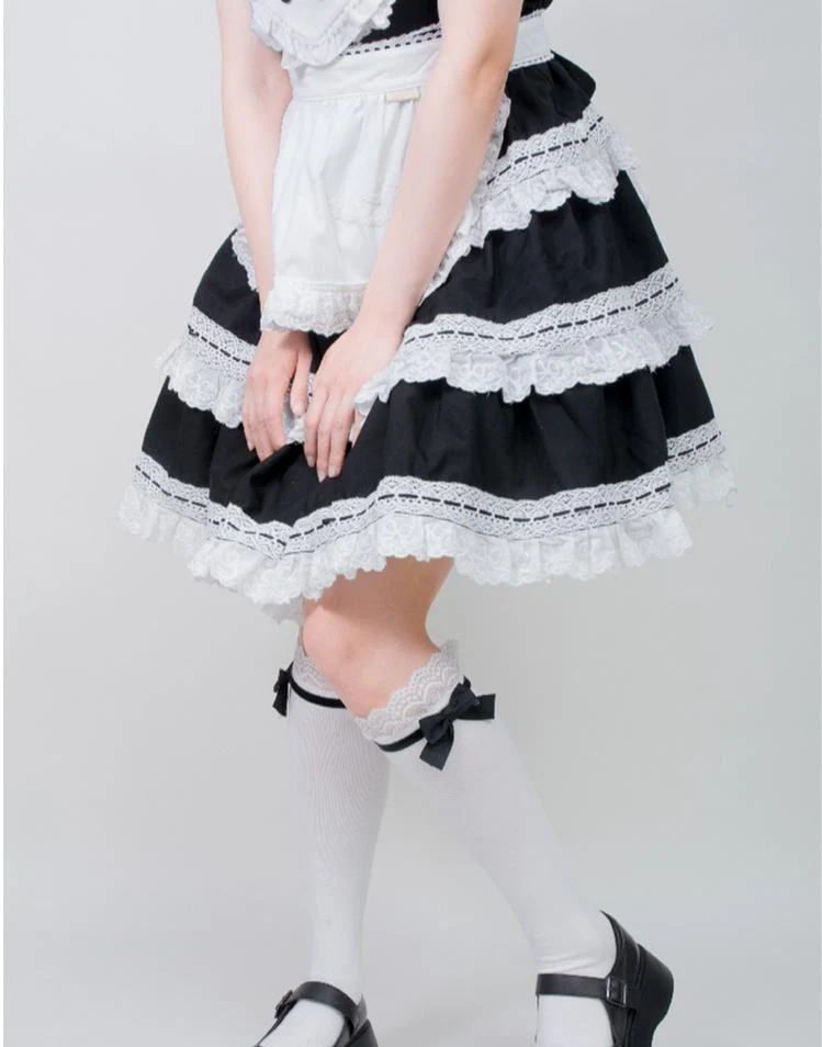 Spring Lolita Socks Mid-calf Socks, Over Knee Stockings - Image 9
