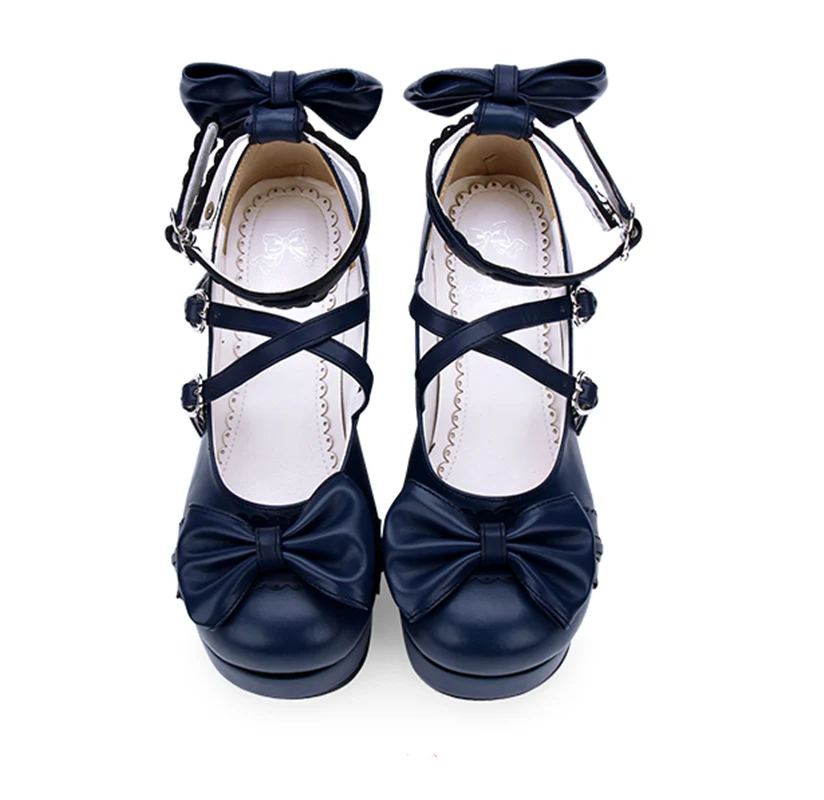 Angelic imprint - Sweet Lolita Heels Shoes Princess Tea Party Low Cut Shoes - Image 12