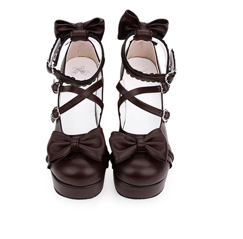 Angelic imprint - Sweet Lolita Heels Shoes Princess Tea Party Low Cut Shoes - Image 15