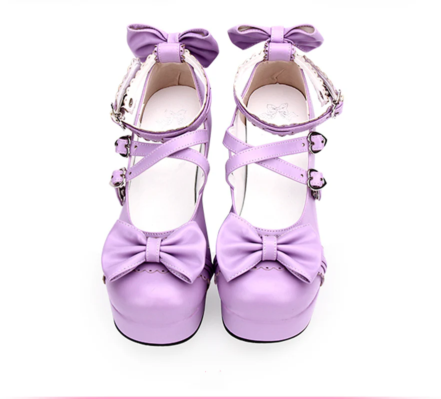 Angelic imprint - Sweet Lolita Heels Shoes Princess Tea Party Low Cut Shoes - Image 21