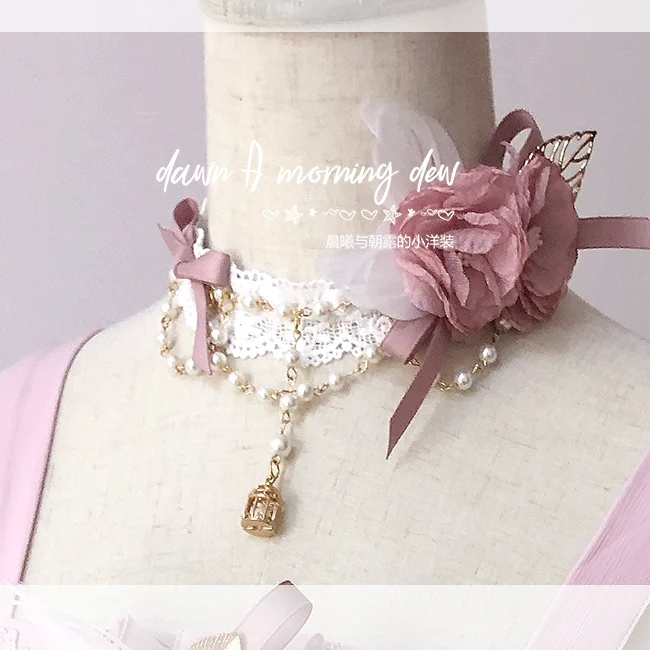Dawn And Morning - Rozen Maiden Accessories Lolita BNT Choker Cuffs - Image 13