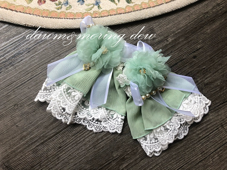 Dawn And Morning - Rozen Maiden Accessories Lolita BNT Choker Cuffs - Image 23