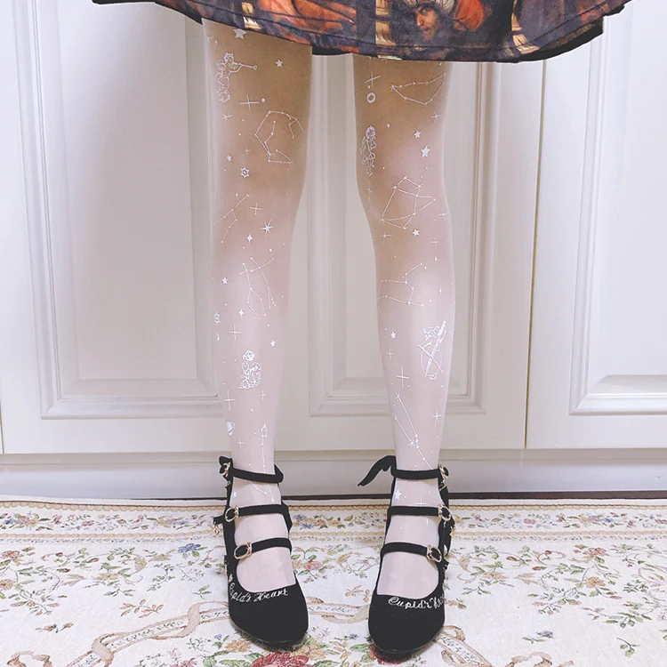 20D Velvelt Lolita Tights Collection - Image 12