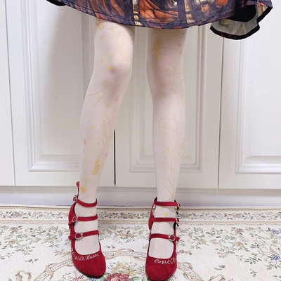 20D Velvelt Lolita Tights Collection - Image 16