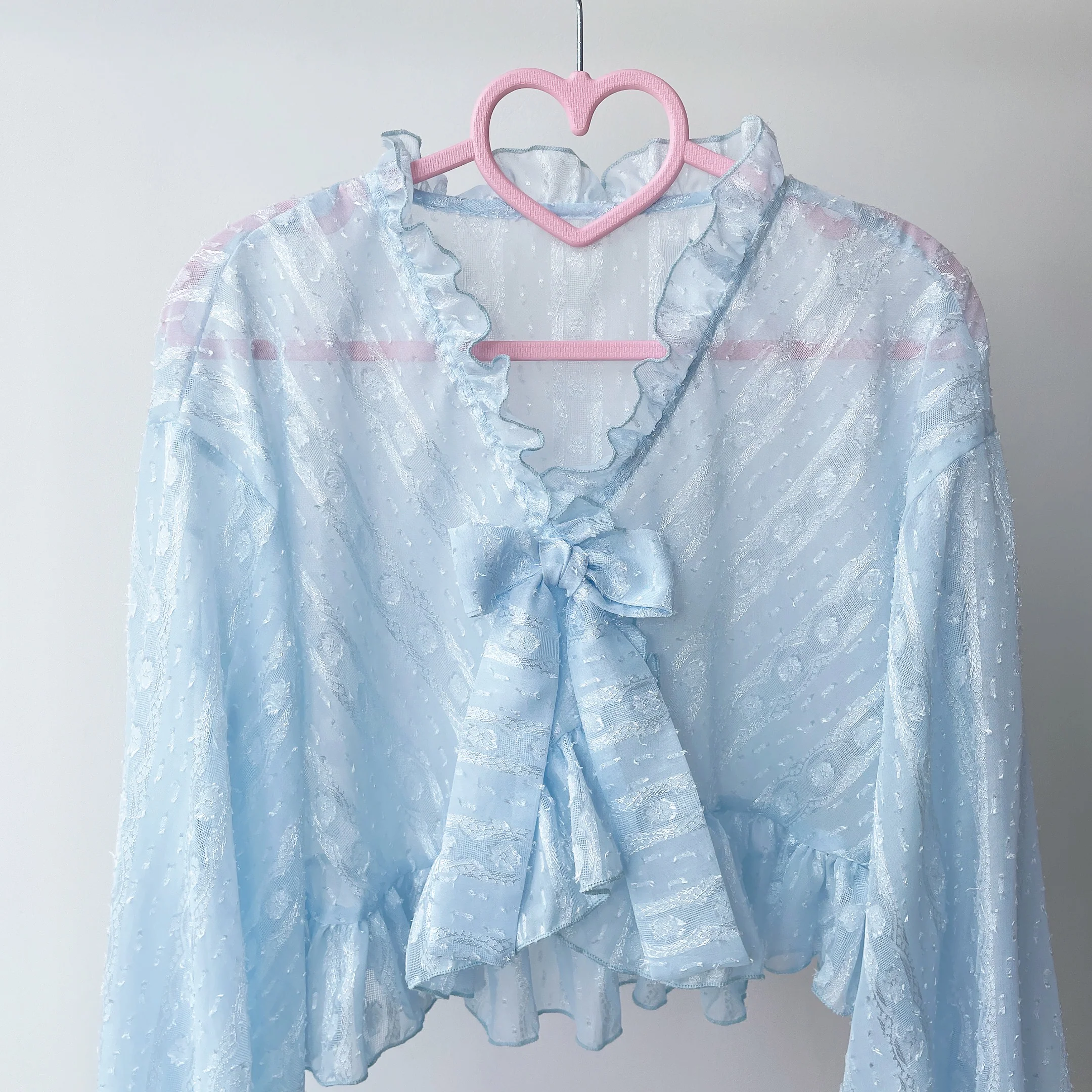 Chiffon Puff Sleeve Lolita Cardigan - Image 13