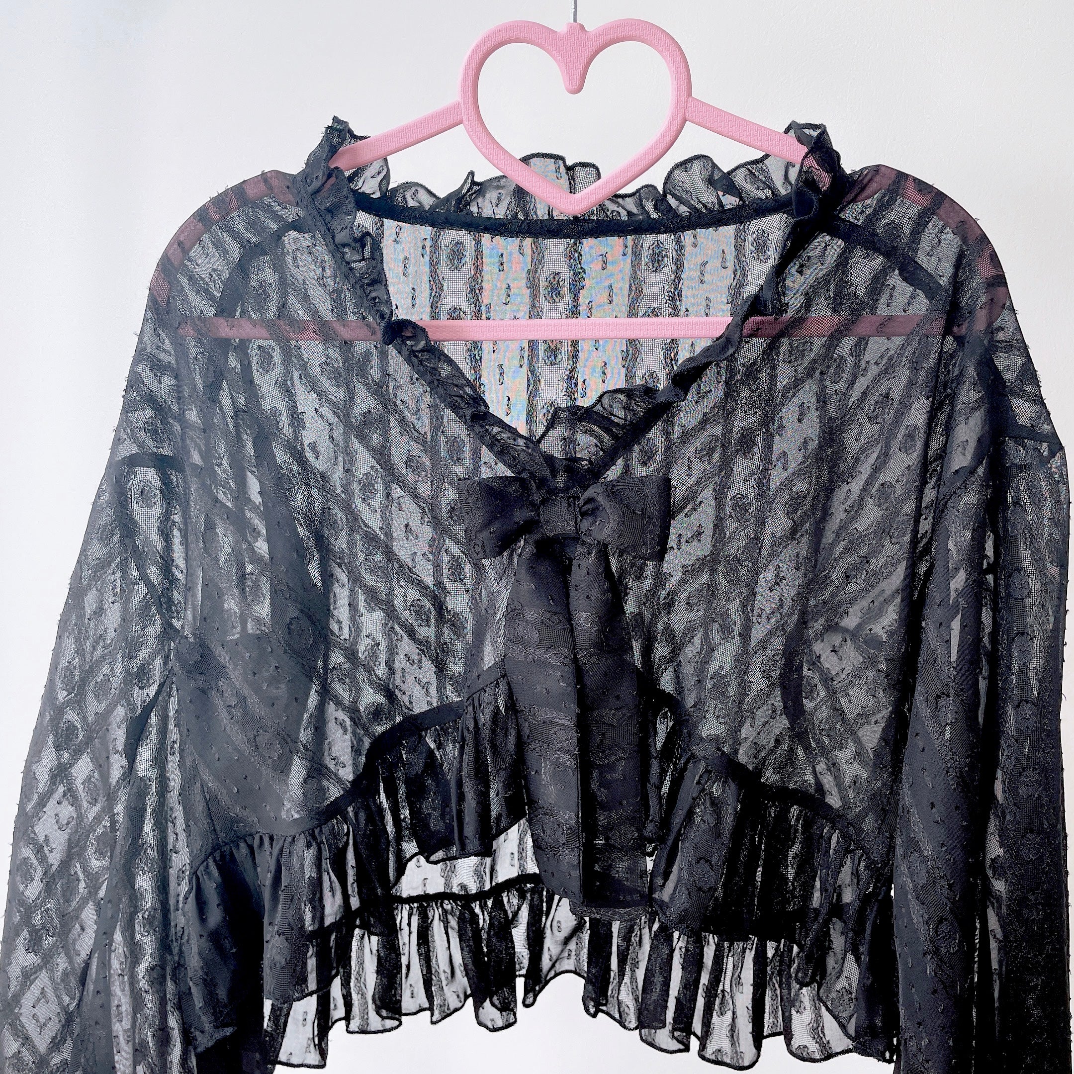Chiffon Puff Sleeve Lolita Cardigan - Image 15