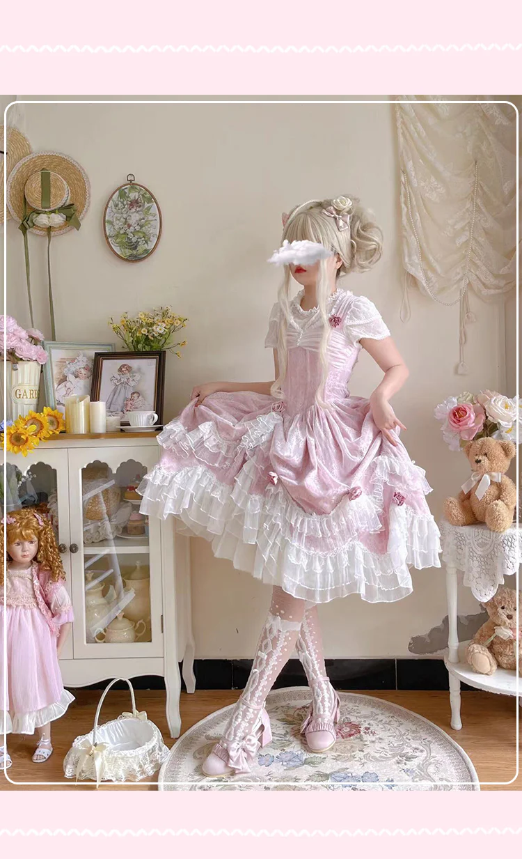 Plus Size Lolita Short Sleeve Shirt - Image 7
