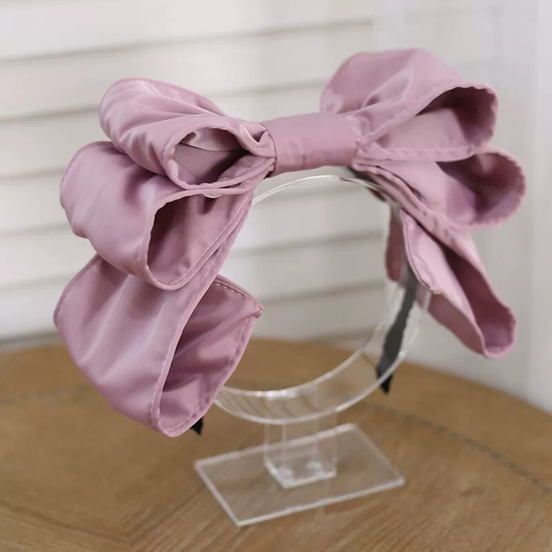Xiaogui - Satin Doll-like Lolita KC, Layered Bowknot - Image 3