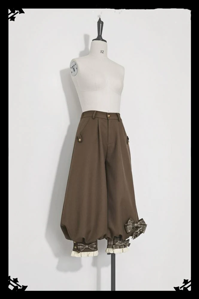 Secret Morning Post - Coffee Retro Ouji Fshion Vest Set - Image 17