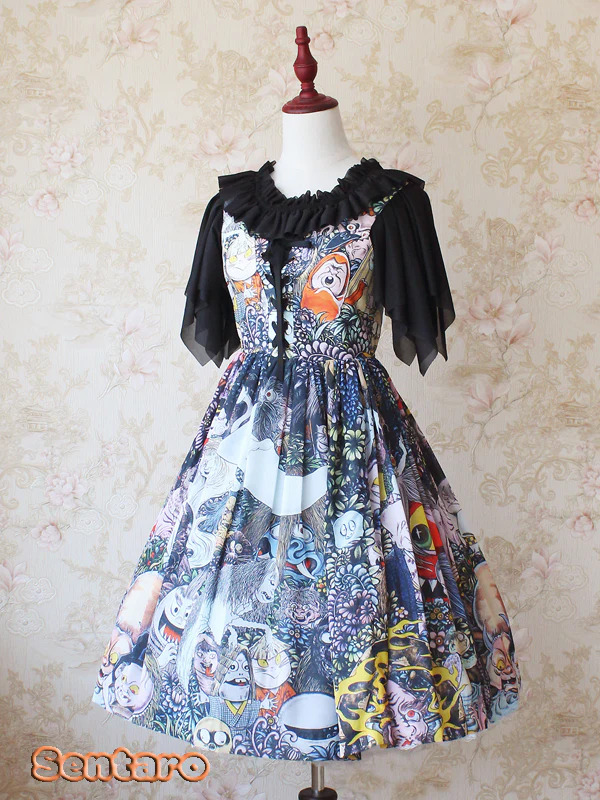 Butterfly Cookies - Summer Fly Sleeves Lolita Chiffon Blouse - Image 13