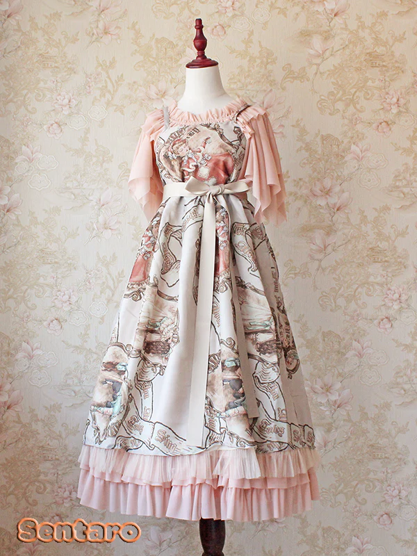 Butterfly Cookies - Summer Fly Sleeves Lolita Chiffon Blouse - Image 19