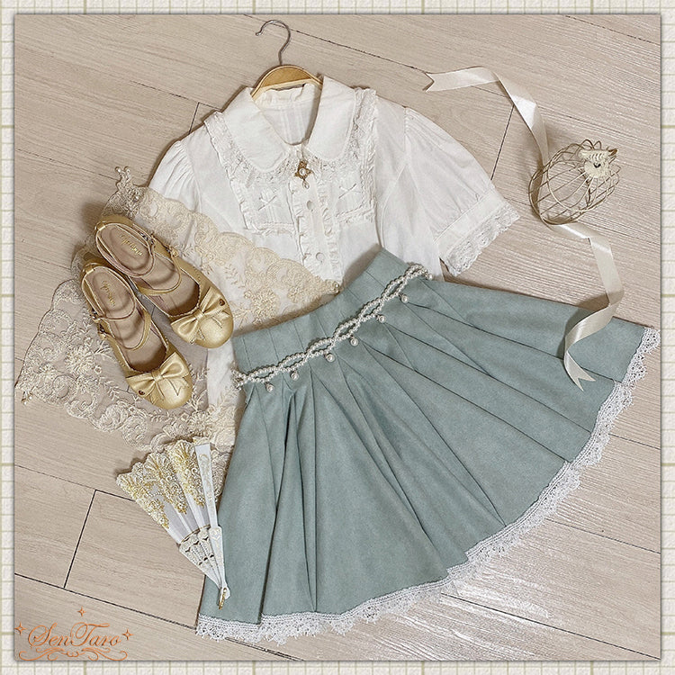 Canneles Elegant Classic High Waist Lolita Skirt - Image 12