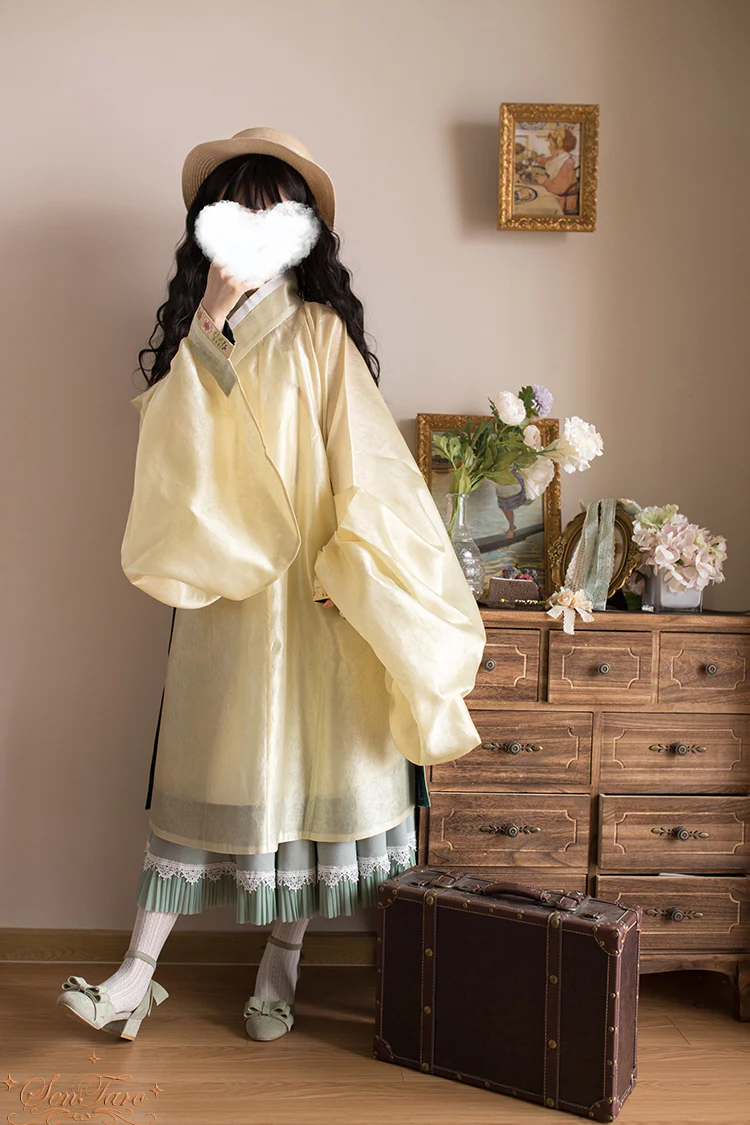 Canneles Elegant Classic High Waist Lolita Skirt - Image 6