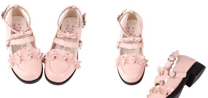 Kawaii Lolita Shoes Multicolors - Image 16