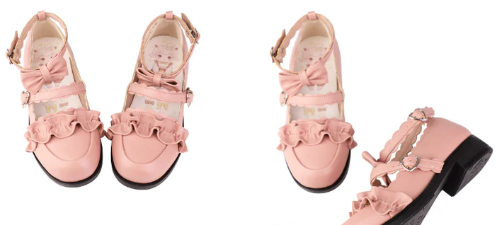 Kawaii Lolita Shoes Multicolors - Image 17