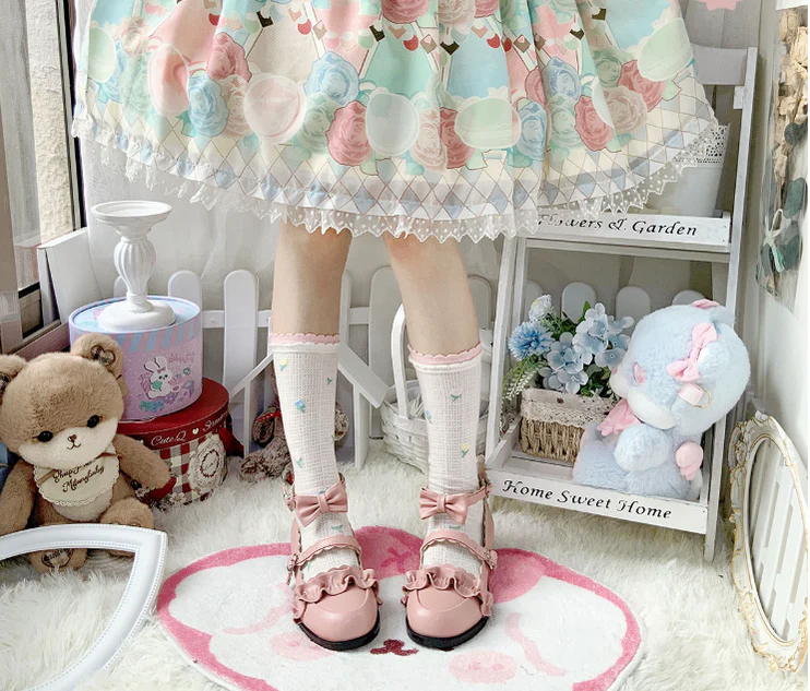 Kawaii Lolita Shoes Multicolors - Image 7