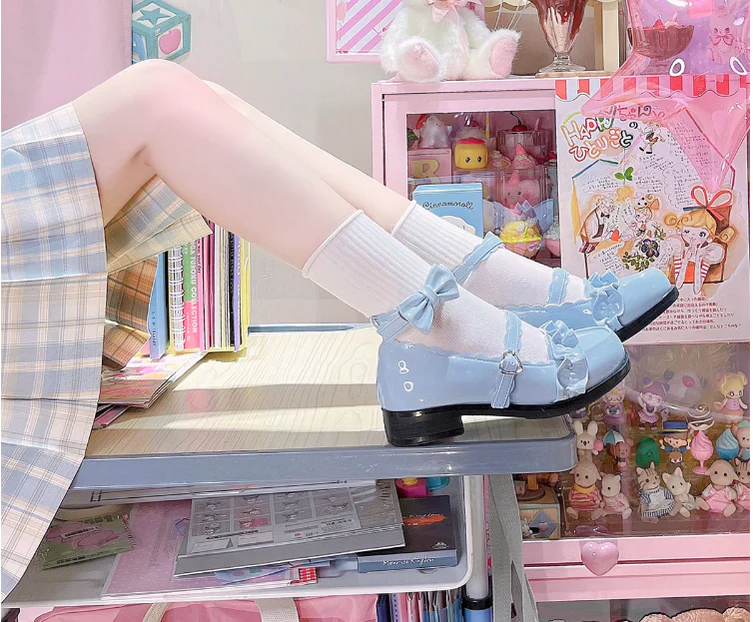Kawaii Lolita Shoes Multicolors - Image 9