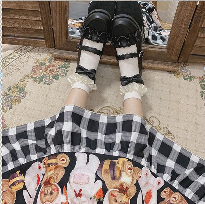 Mei Lulu - Lolita Japanese Lace Single Shoes - Image 29