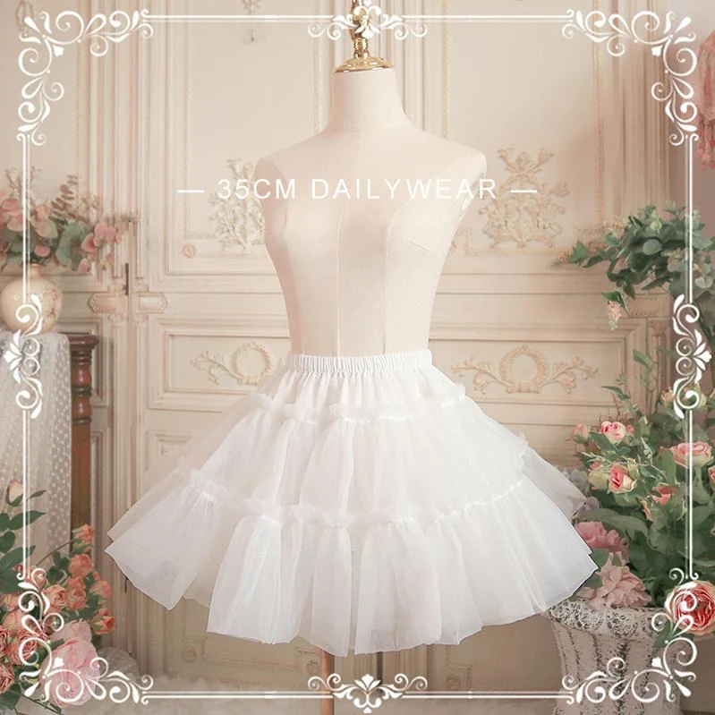 Aurora&Ariel - Short A Line Dailywear Petticoat | 13.8" (35 cm) Length - Image 102
