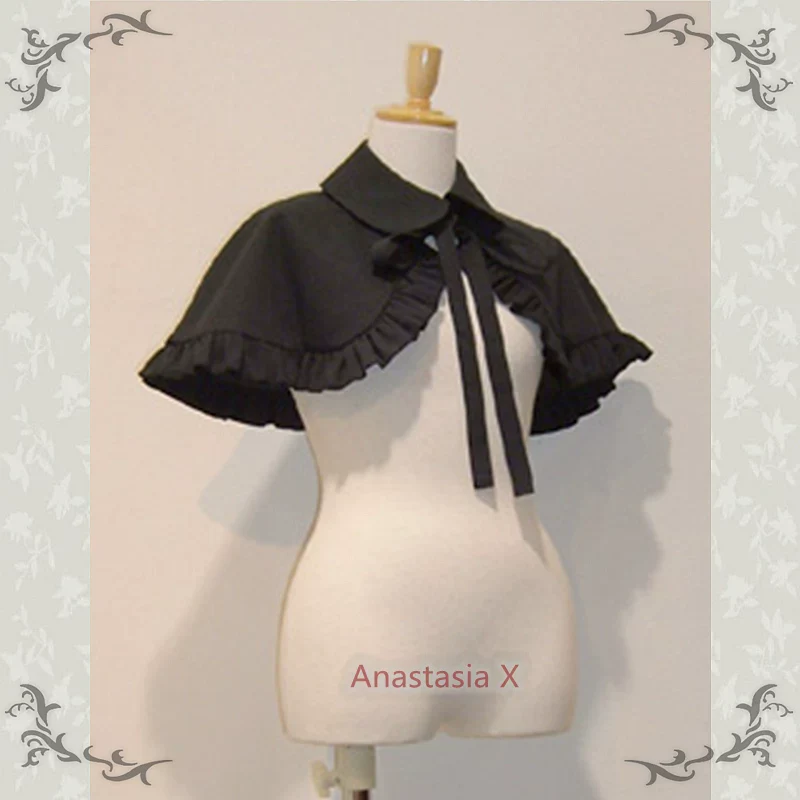 Short Gothic Lolita Cape - Image 6