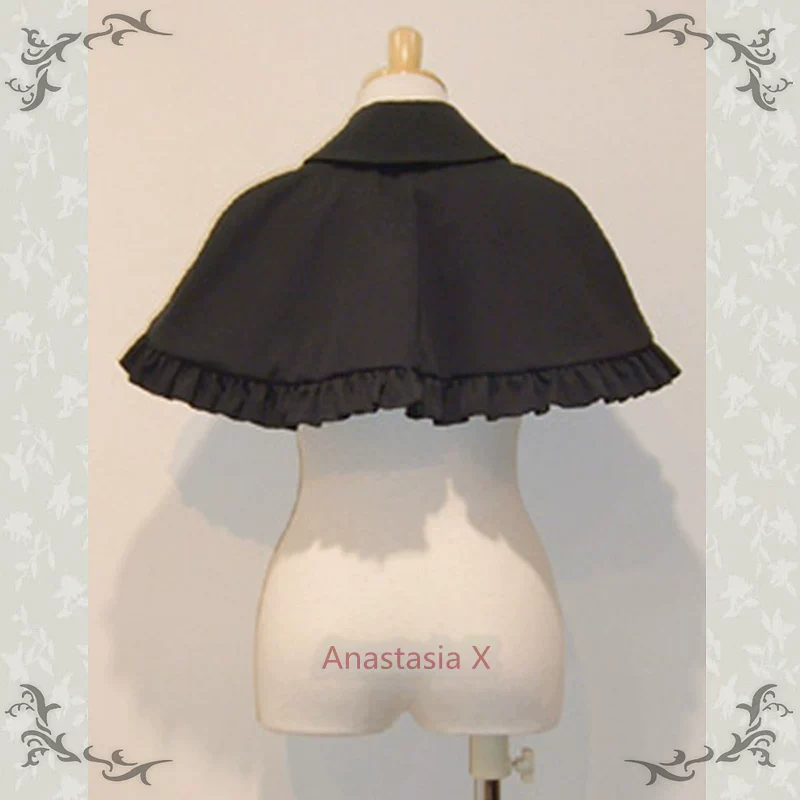 Short Gothic Lolita Cape - Image 7