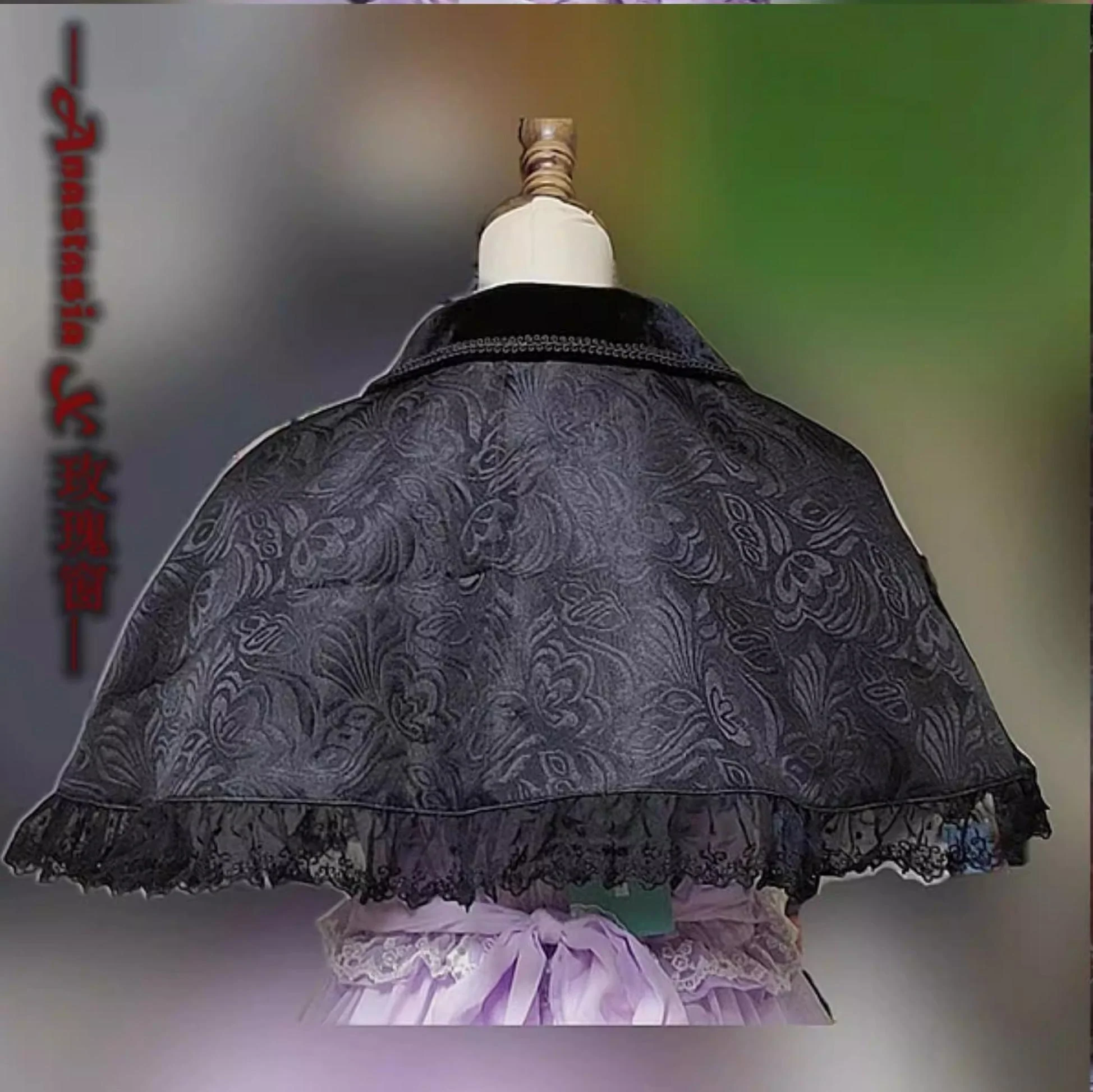 Short Gothic Lolita Cape - Image 8
