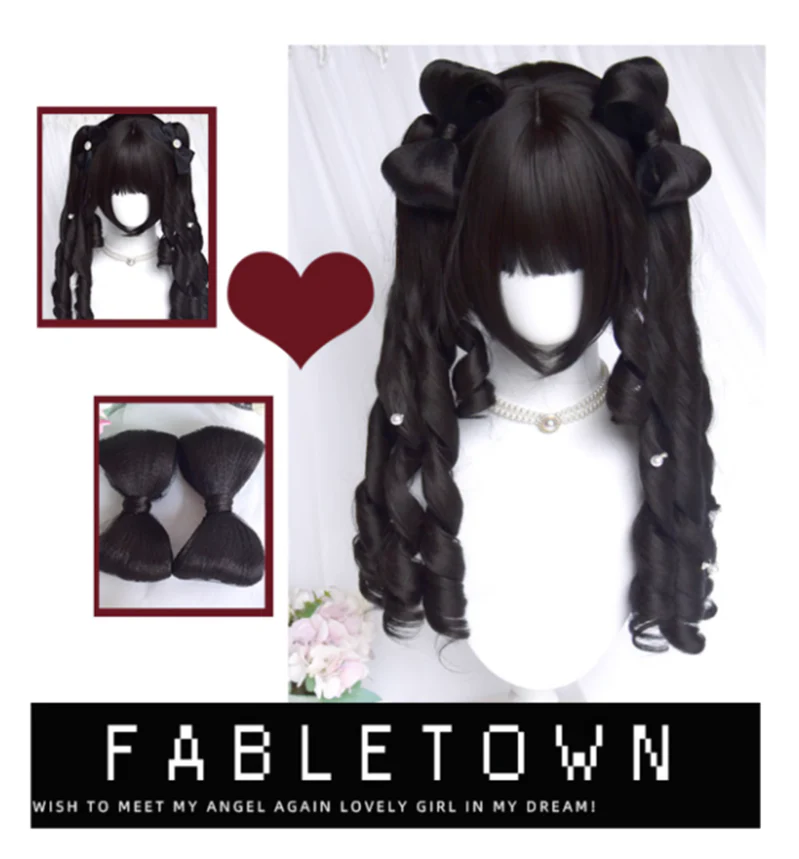 Sinwavy - Retro Elegant Roman Curl Double Ponytail Wig - Image 8
