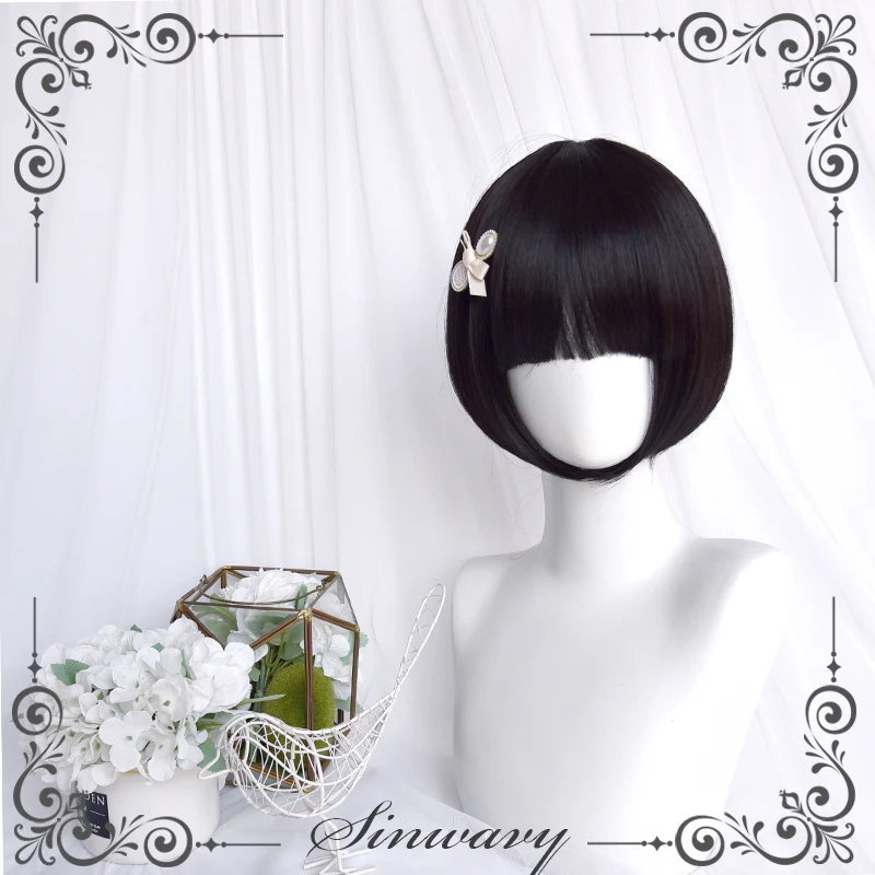 Sinwavy - Pandora's Box - Lolita Short Wig with Cute Double Ponytails - Image 14