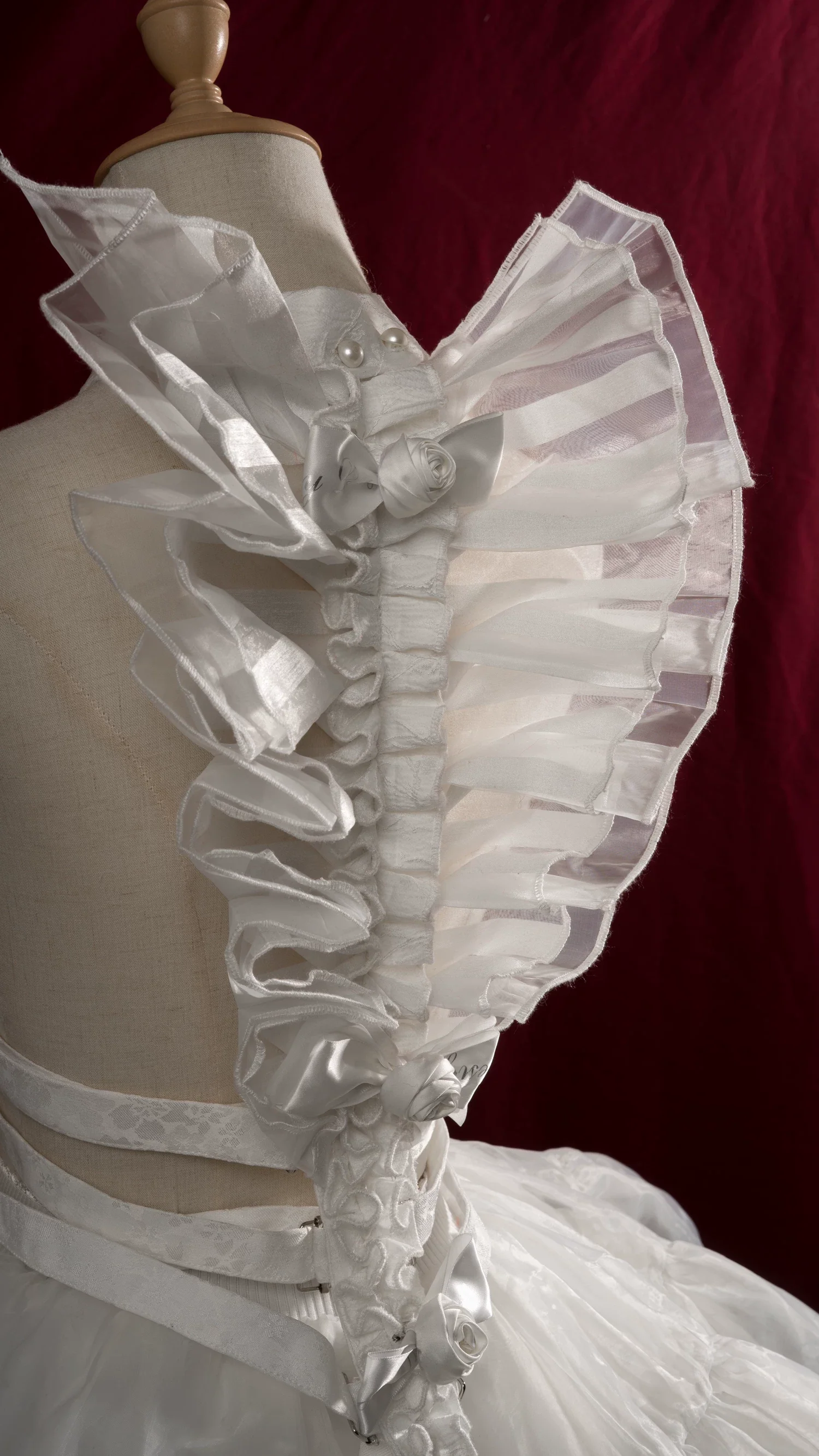 Jormungand - Snake Skeleton Inspired Back Accessory, Detachable Bows - Image 9