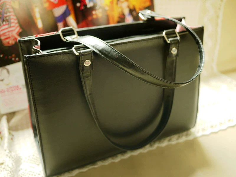 Solid Lolita Tote Bag With Large Capacity Customized Color - Image 9