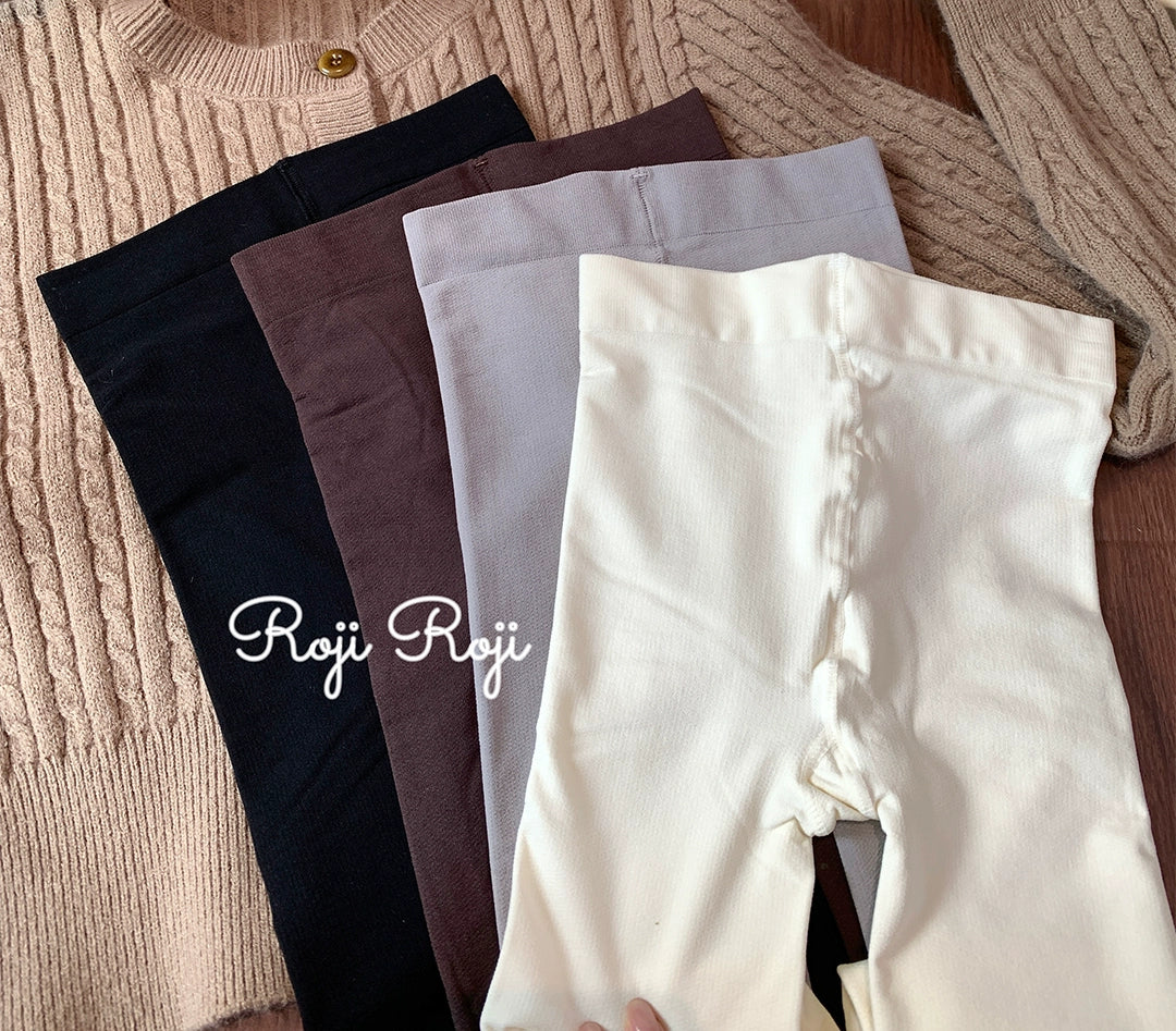 Roji Roji - Solid Lolita Winter Pantyhose, Thickened Velvet - Image 13