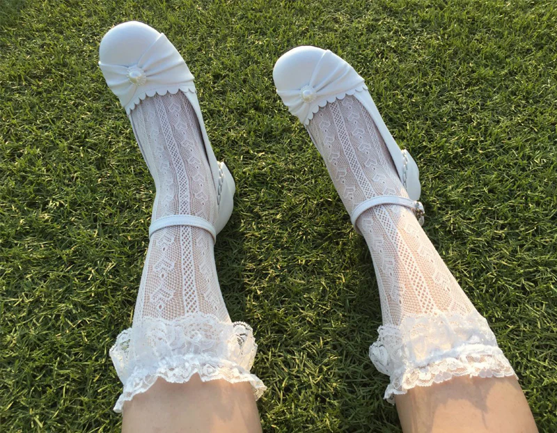 Shell Dew - Sweet Lolita Bow Round Toe Shoes - Image 67