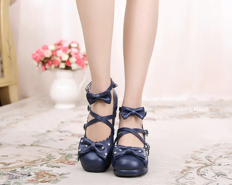 Sweet Lolita High Heel Handmade Shoes
