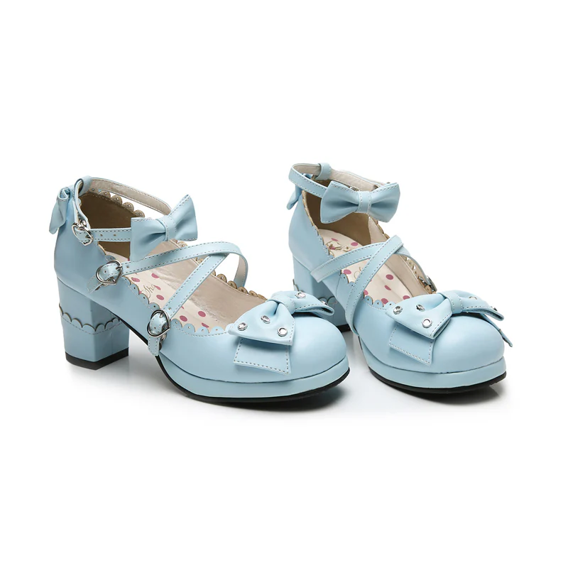 Sweet Lolita High Heel Handmade Shoes - Image 11