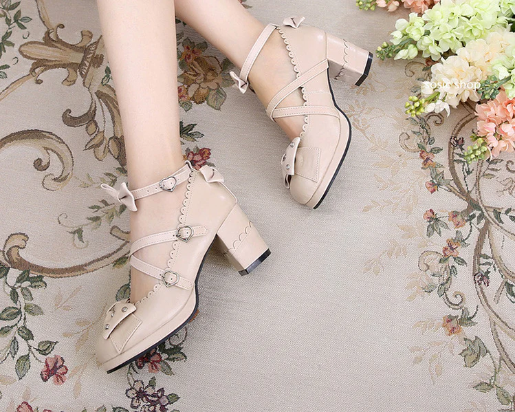 Sweet Lolita High Heel Handmade Shoes - Image 24