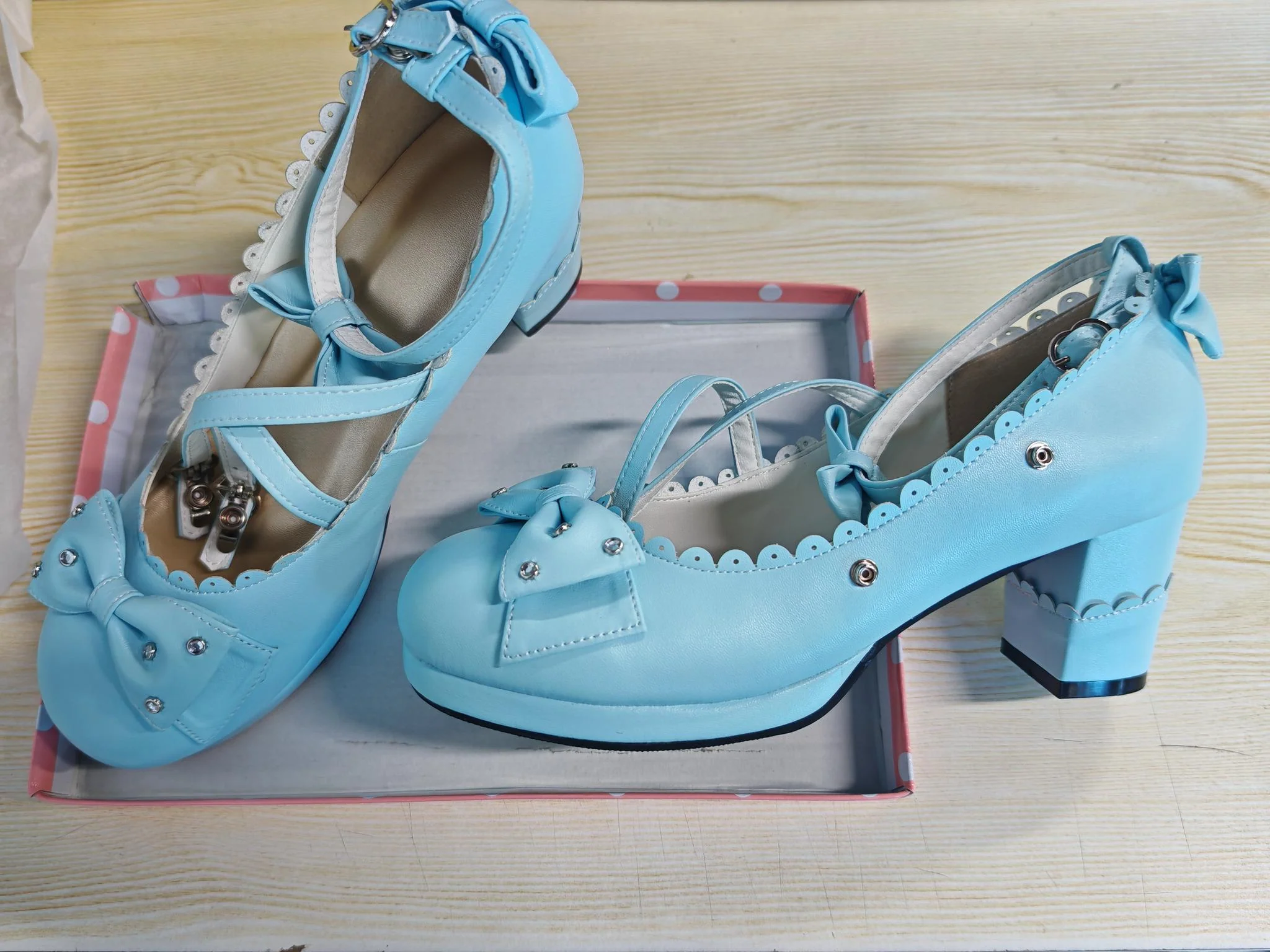 Sweet Lolita High Heel Handmade Shoes - Image 49