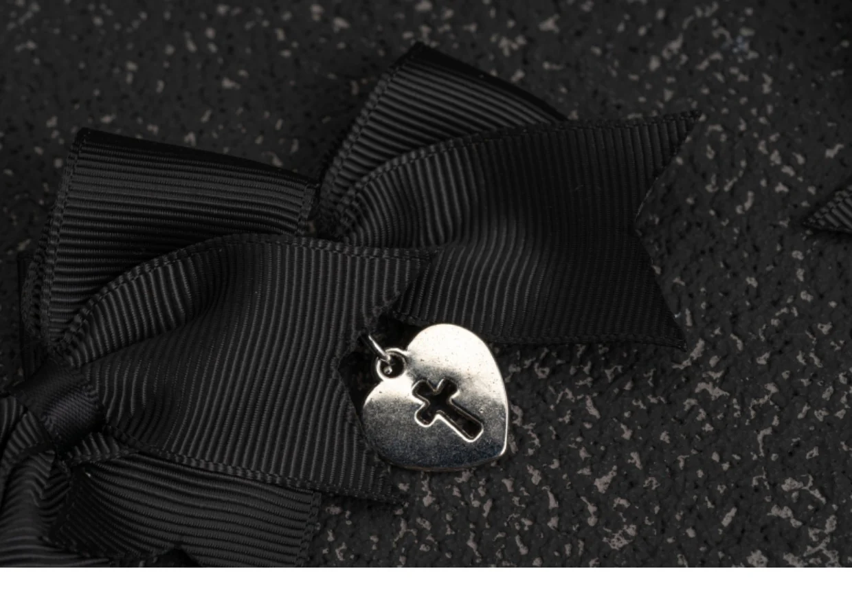 Strange Sugar - Gothic Lolita Cross bows headdress - Image 6