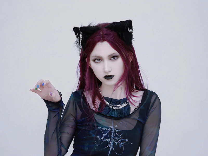Strange Sugar - Gothic Lolita Handmade Headdress - Image 7