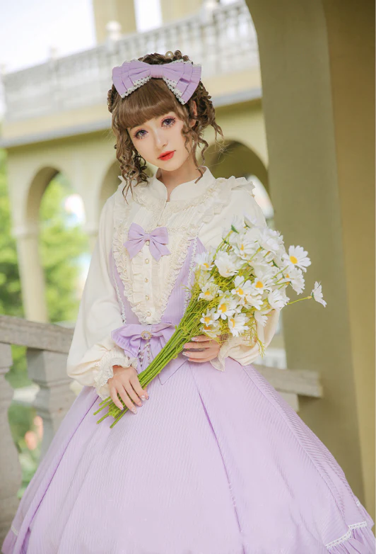 Midsummer Star - Foil Printing Lolita JSK Dress Solid Color - Image 20