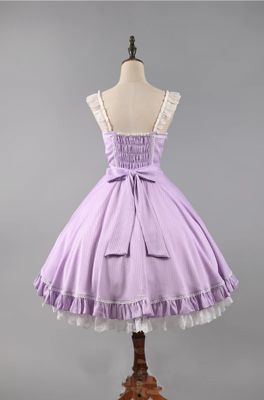 Midsummer Star - Foil Printing Lolita JSK Dress Solid Color - Image 28