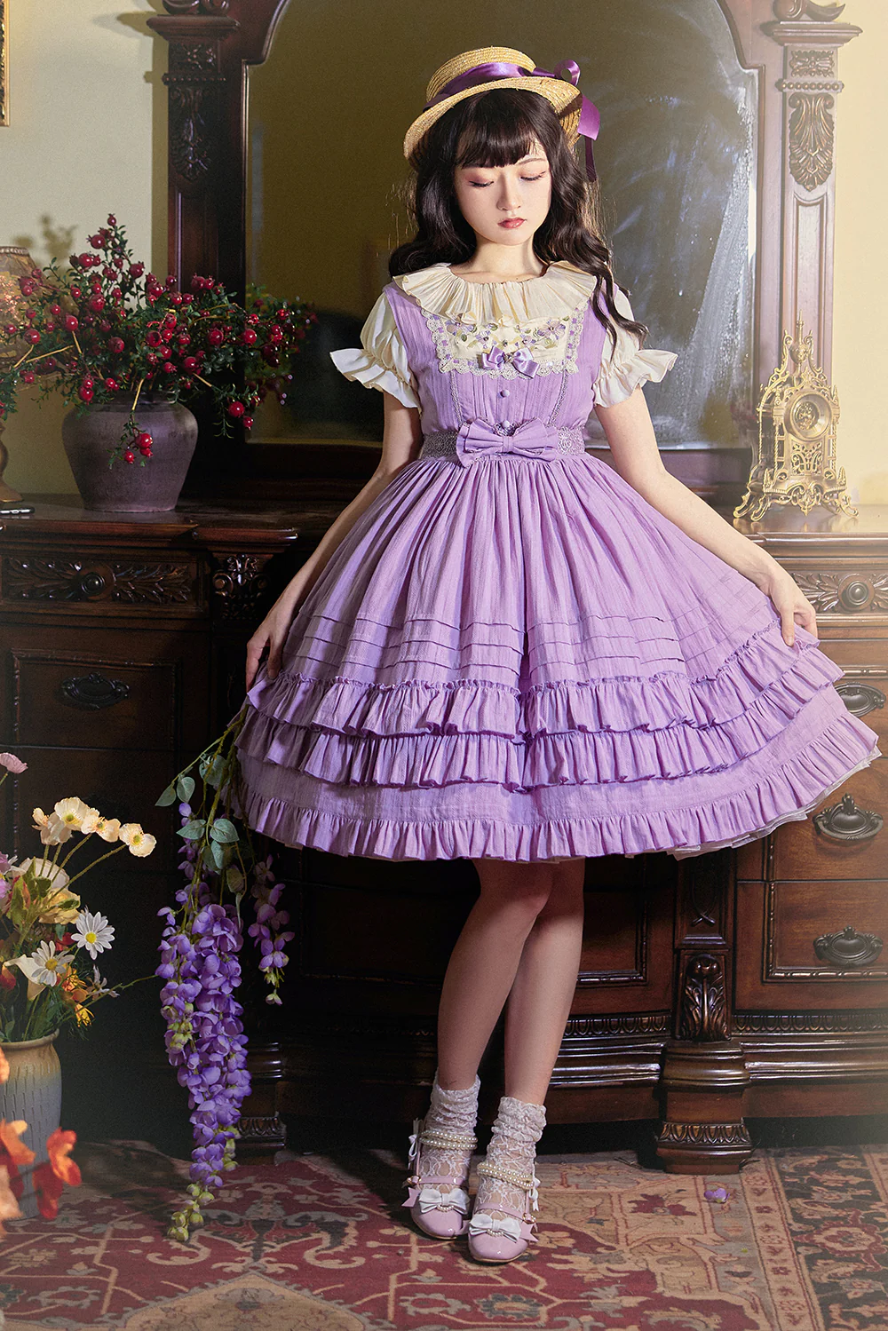 Nelly Girl - Summer Lolita JSK Dress - Image 5