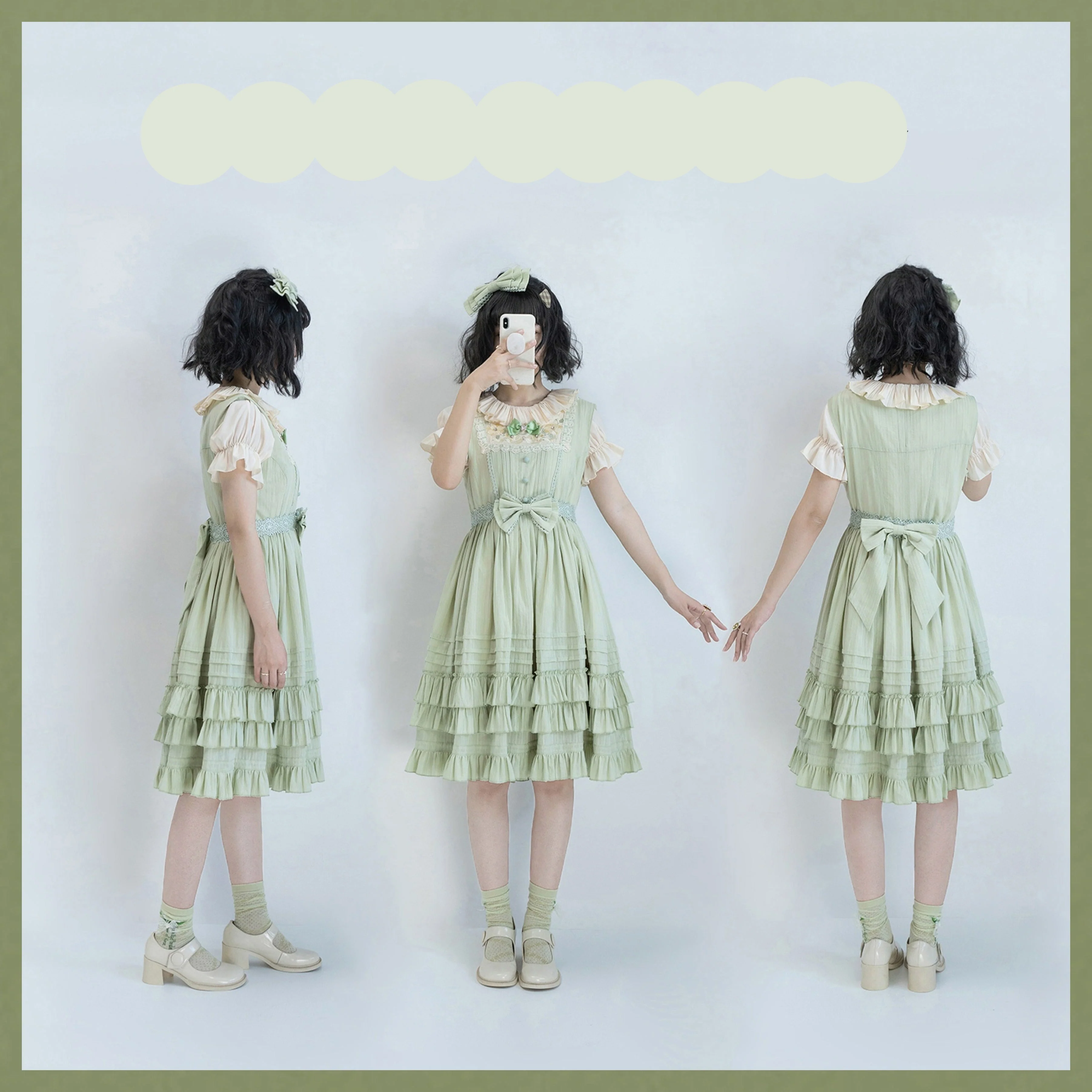 Nelly Girl - Summer Lolita JSK Dress - Image 7