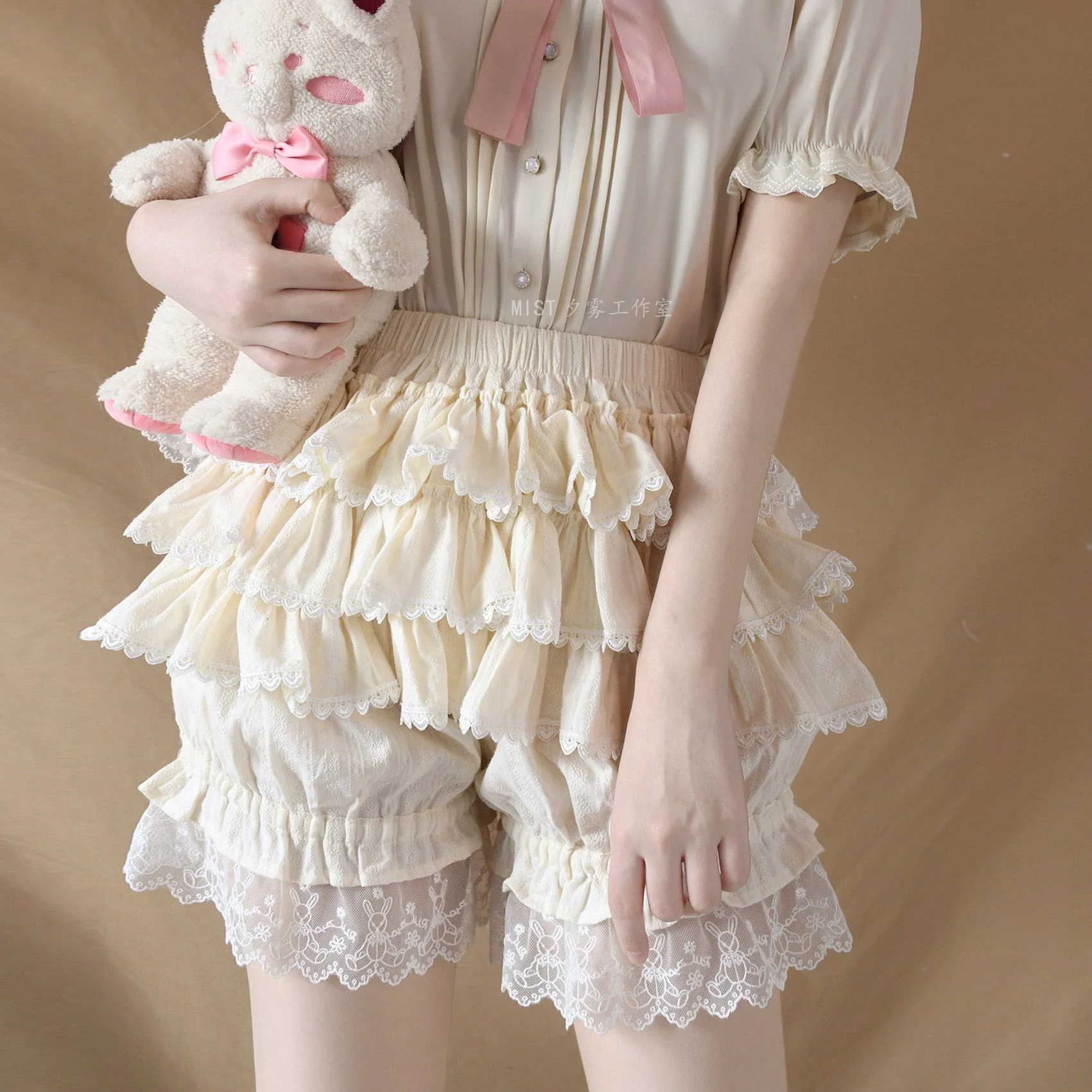 Summer Cotton Lolita Bloomers, Anti Exposure - Image 22