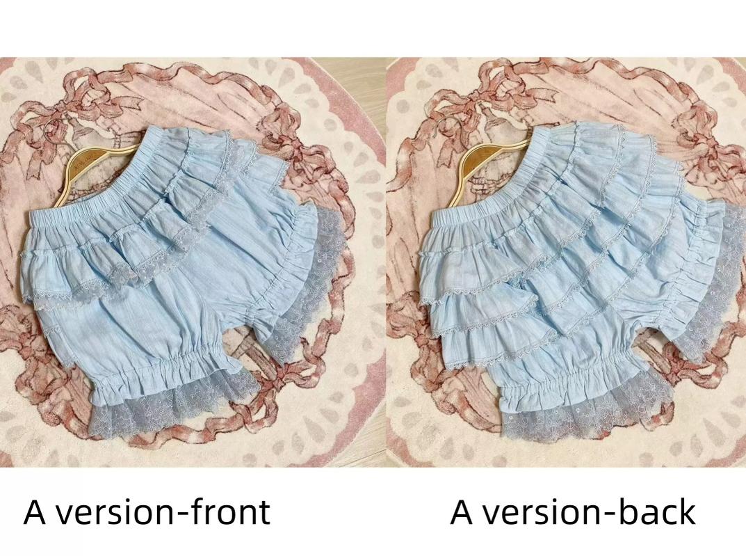 Summer Cotton Lolita Bloomers, Anti Exposure - Image 27
