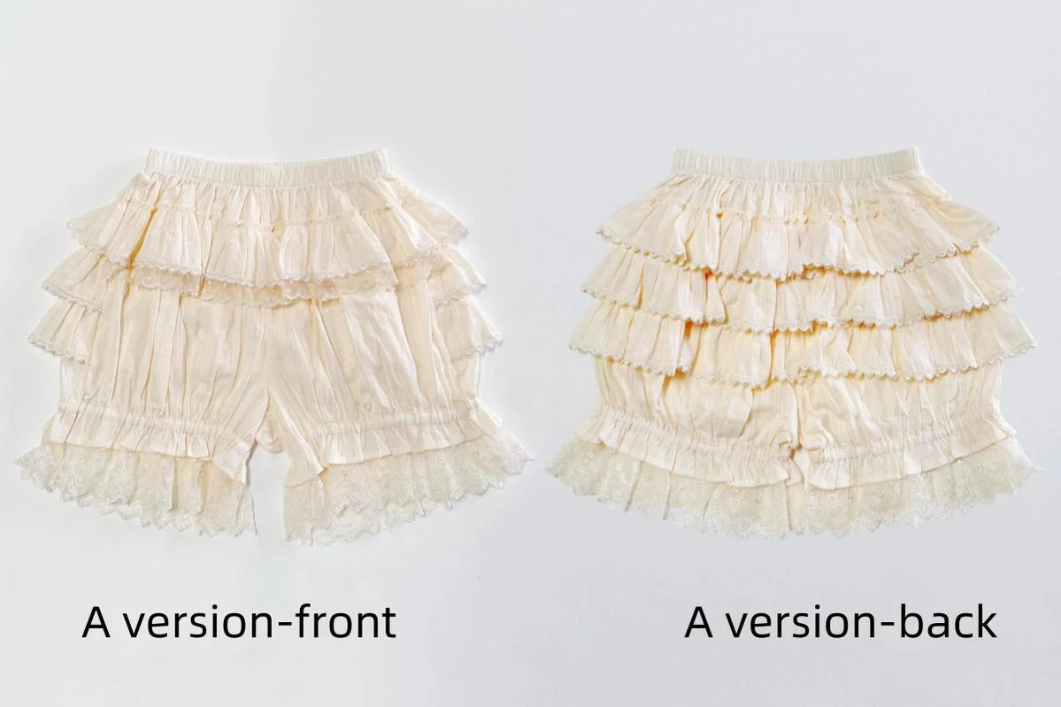 Summer Cotton Lolita Bloomers, Anti Exposure - Image 31