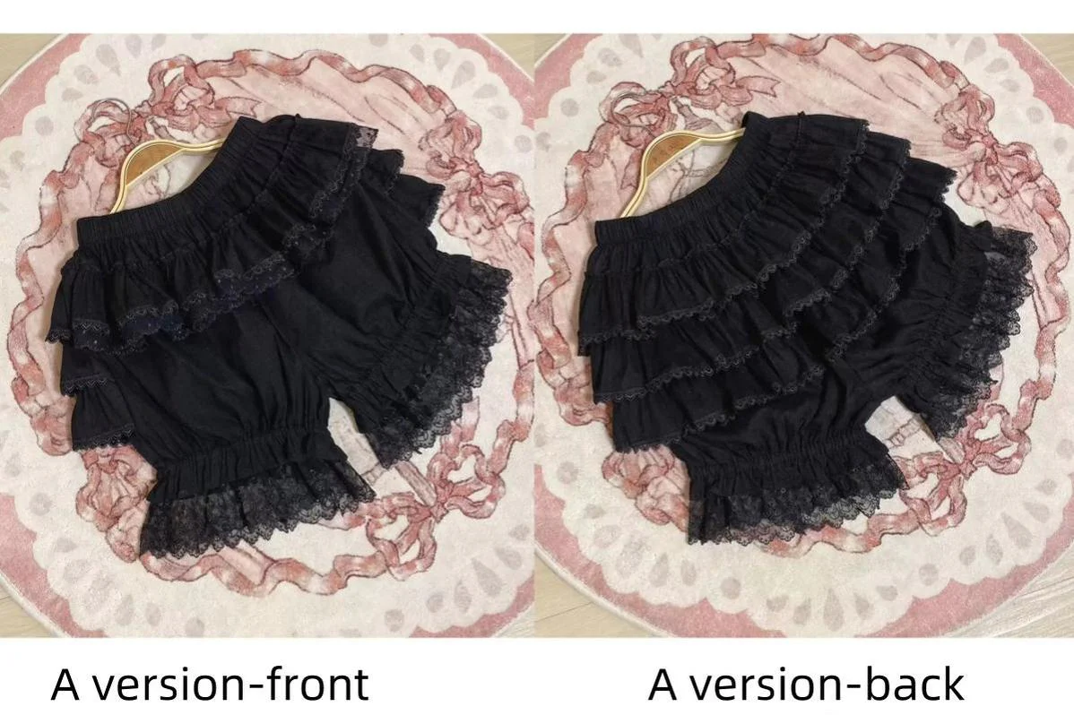 Summer Cotton Lolita Bloomers, Anti Exposure - Image 4