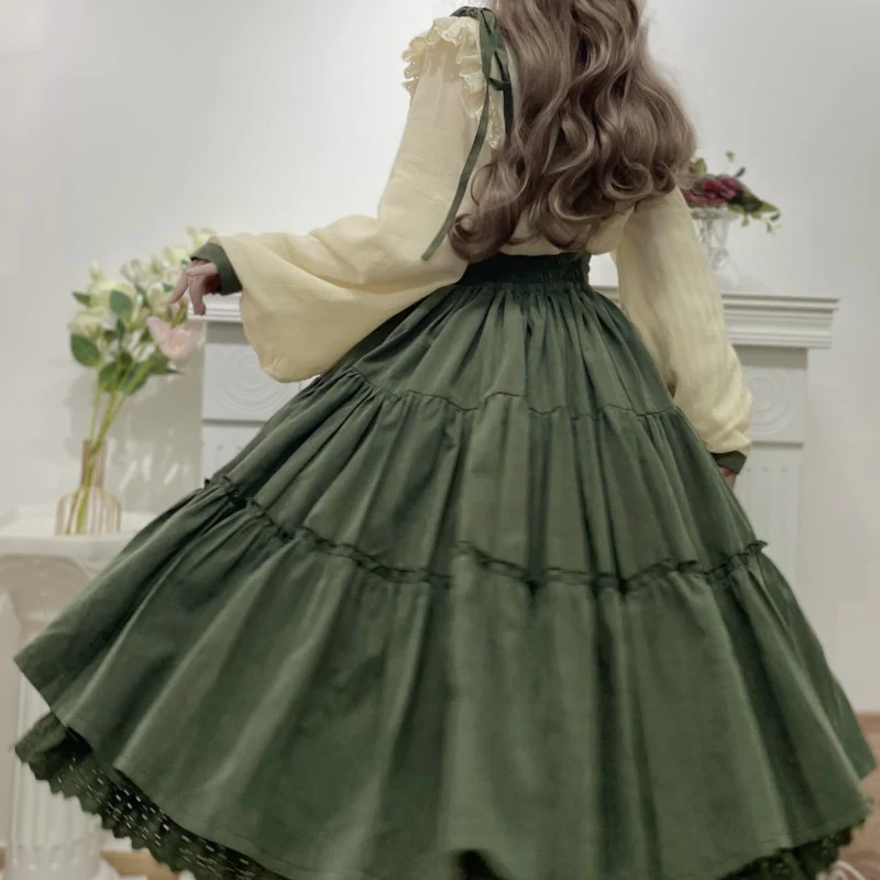 Meow Jun - Sunflower Appointment - Chinese Style Skirt and Blouse - Image 6