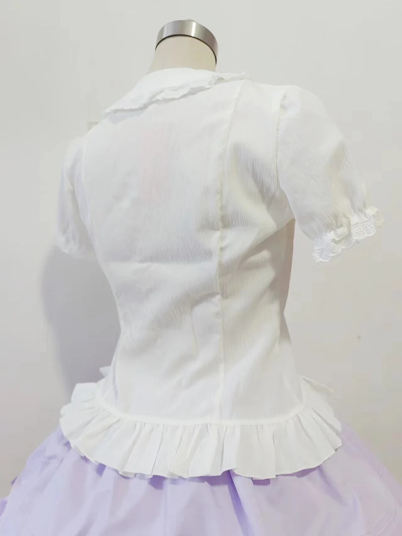 Daily Lolita White Short Sleeve Shirt - Image 4